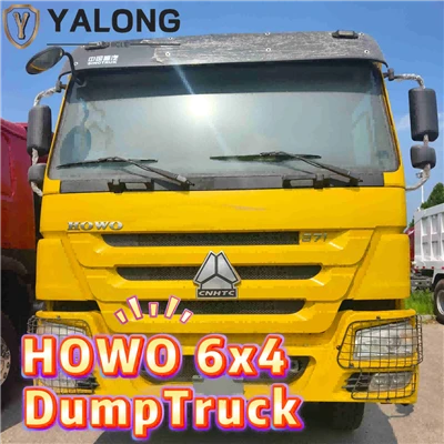 Żółta wywrotka HOWO 6X4 Euro 3|Bezpośredni dostawca i eksporter w fabryce w Chinach